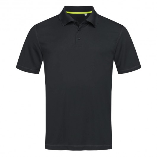 Mens Active 140 Polo Black Opal